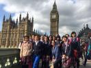 出访学生参观英国国会大厦